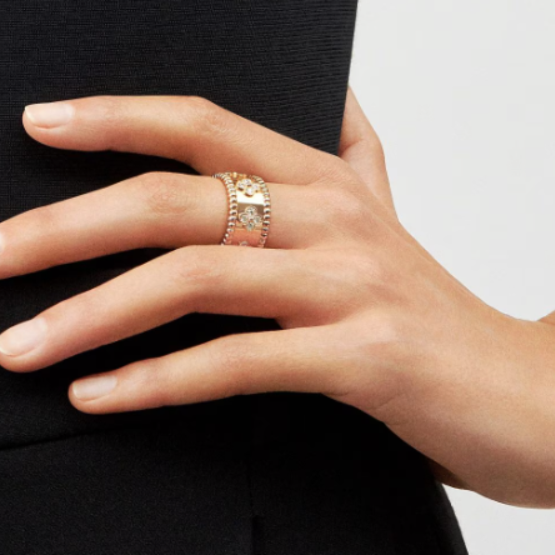 Abby Ring - Diamant / Roséguld