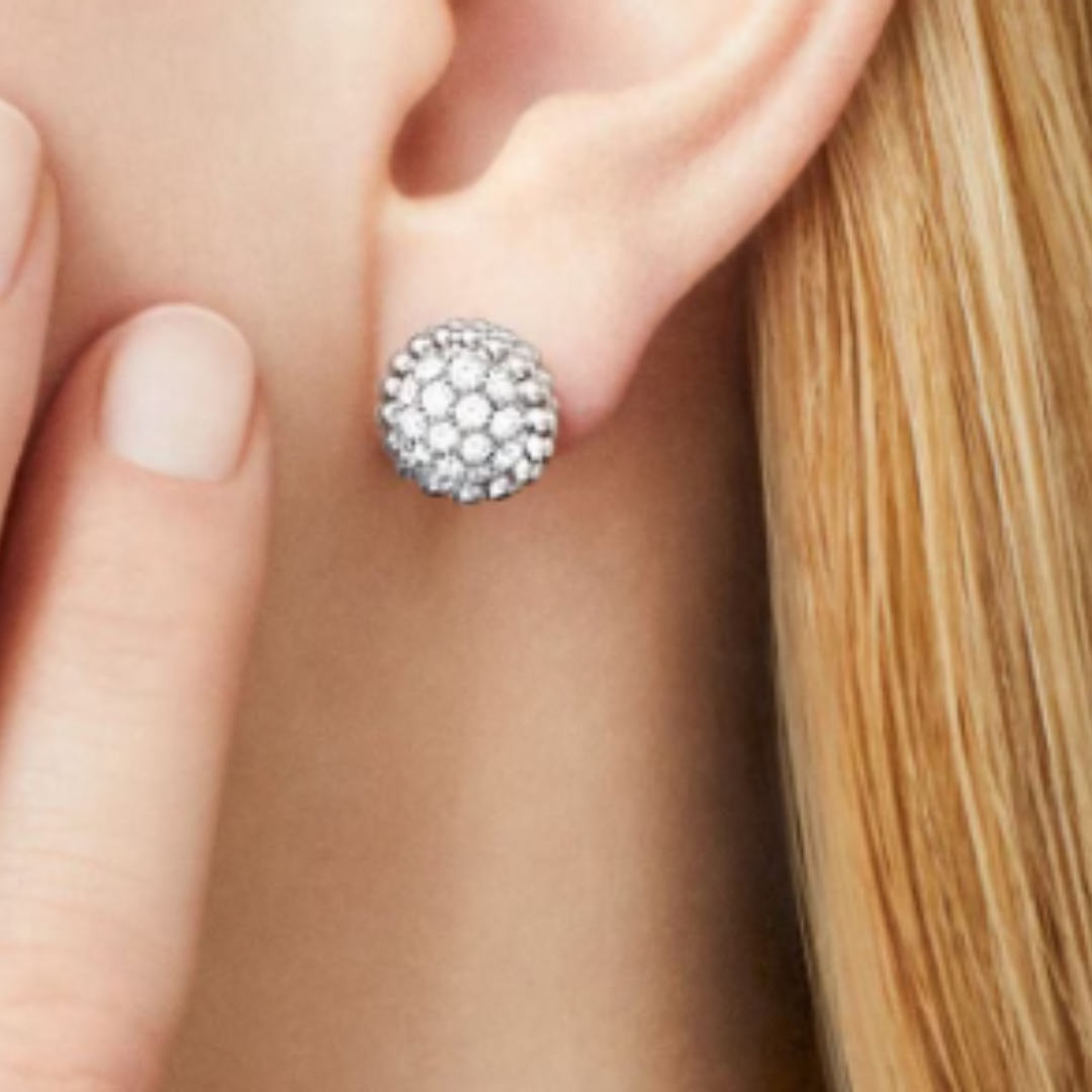 Fräcka Örhängen - Diamant / Silver