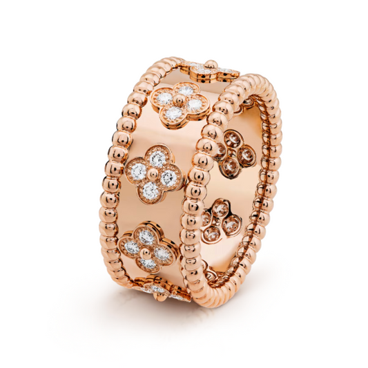 Abby Ring - Diamant / Roséguld