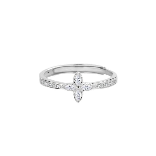 Silver Donatella Ring