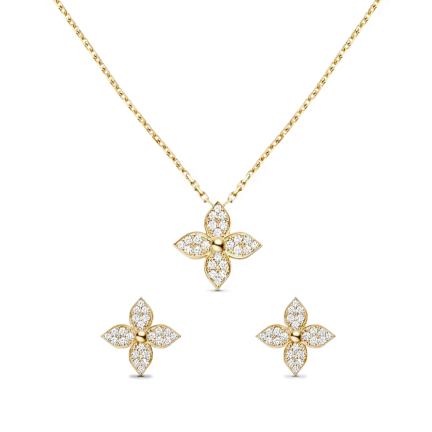 Gyllene Lillie-set