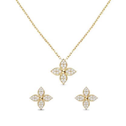 Gyllene Lillie-set