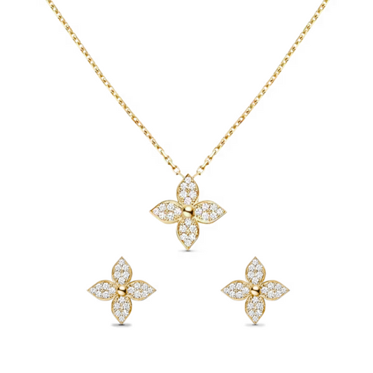 Gyllene Lillie-set