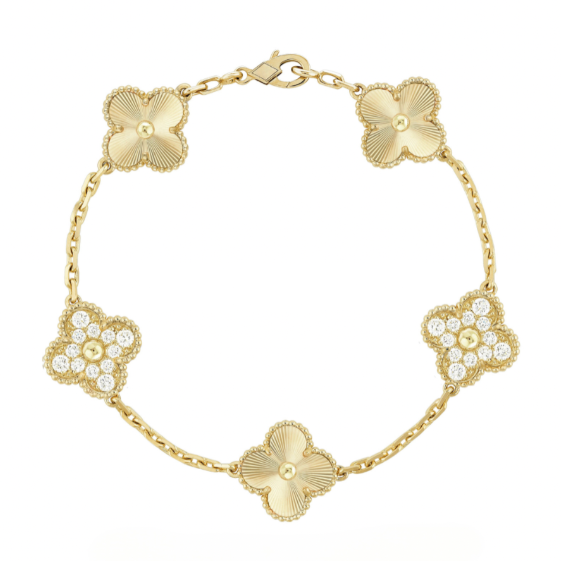 Klöver Diamantarmband