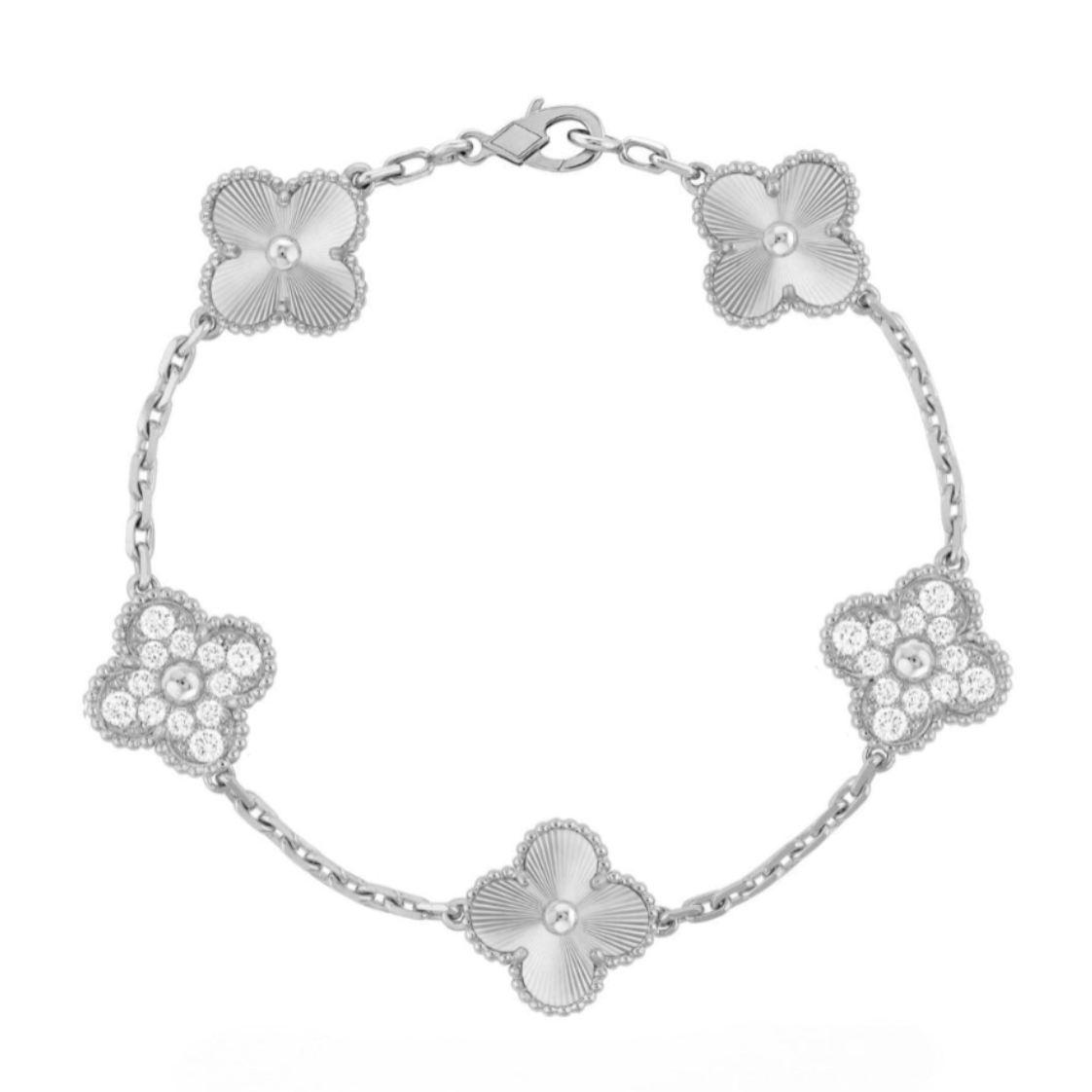Klöver Diamantarmband