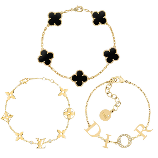 AURA GOLD | Armbandsset