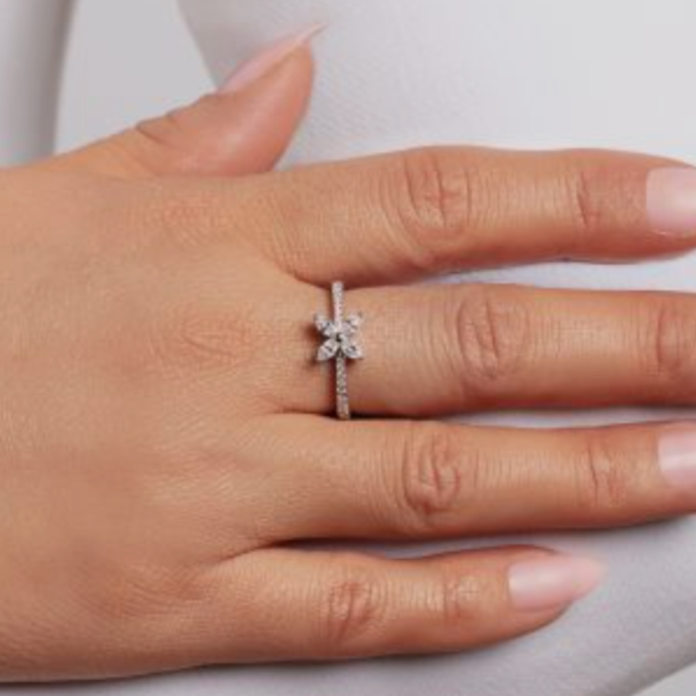 Silver Donatella Ring