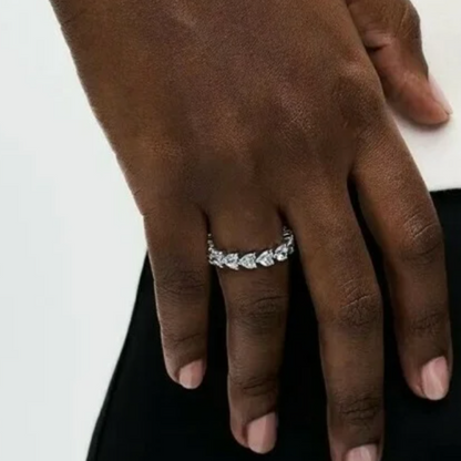 Silver Alla hjärtans dag-ring