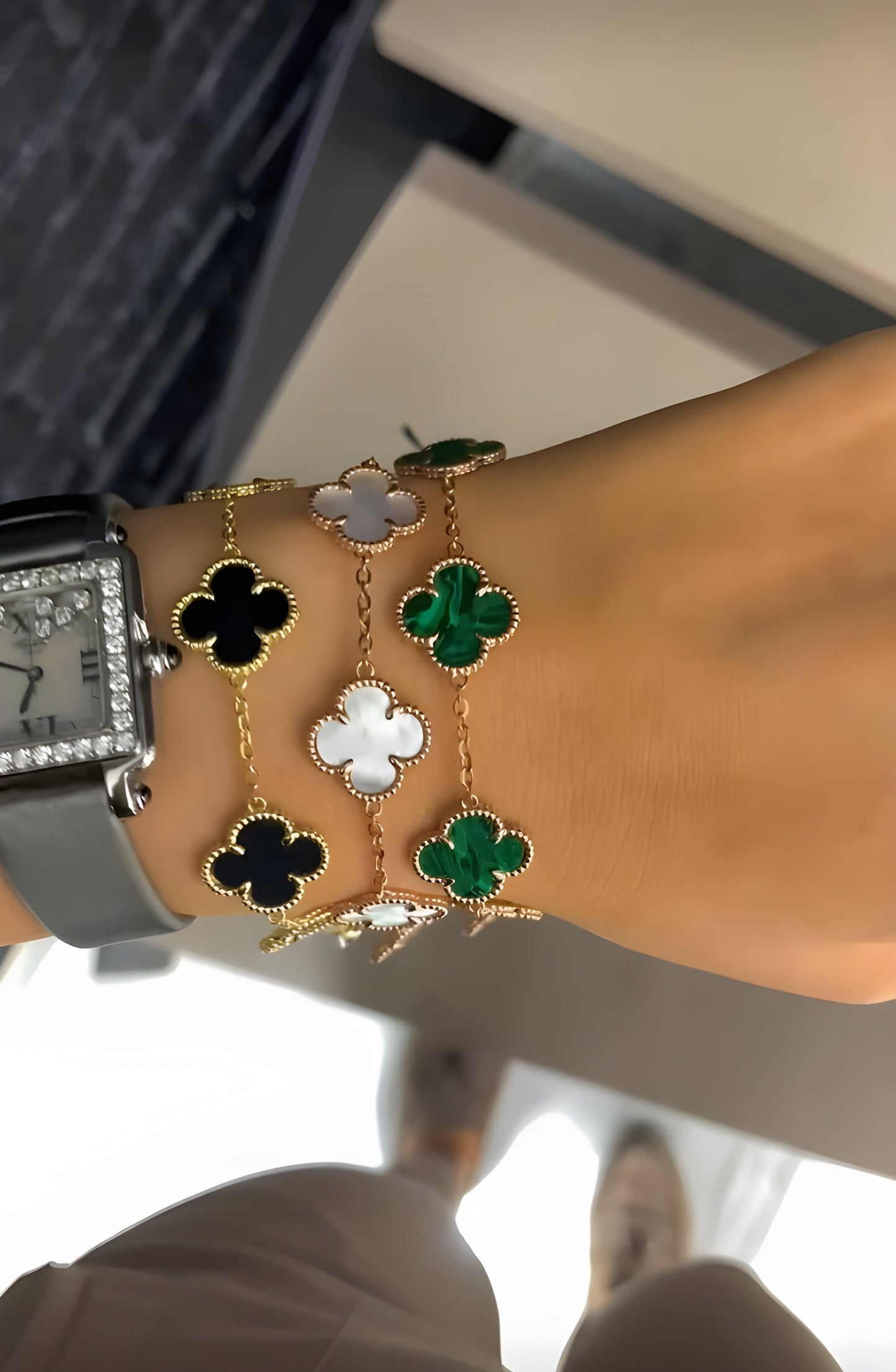 Blommig skönhet | Armbandsset