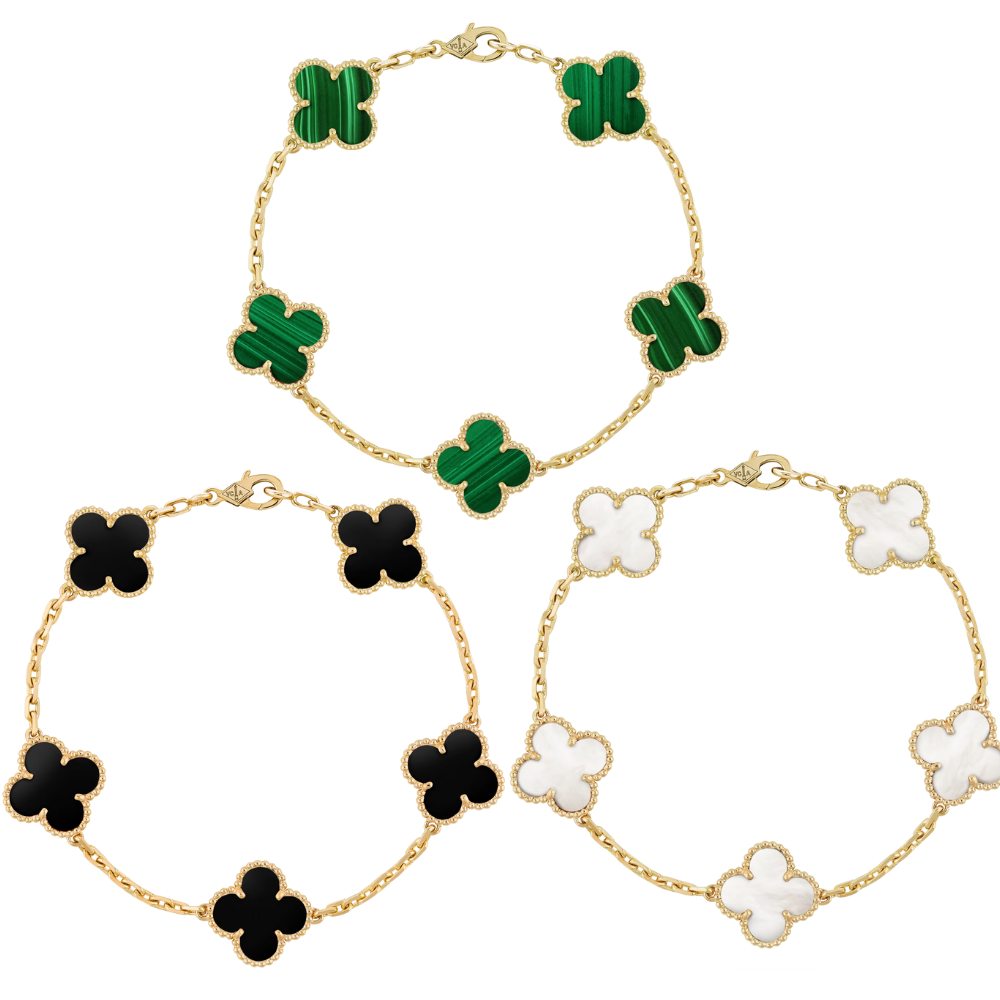 Blommig skönhet | Armbandsset