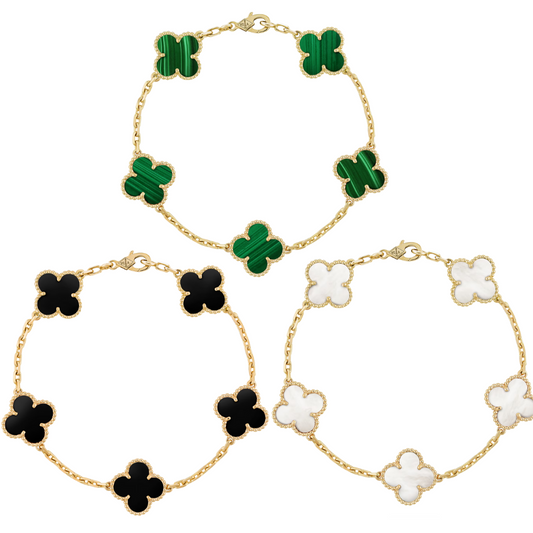 Blommig skönhet | Armbandsset