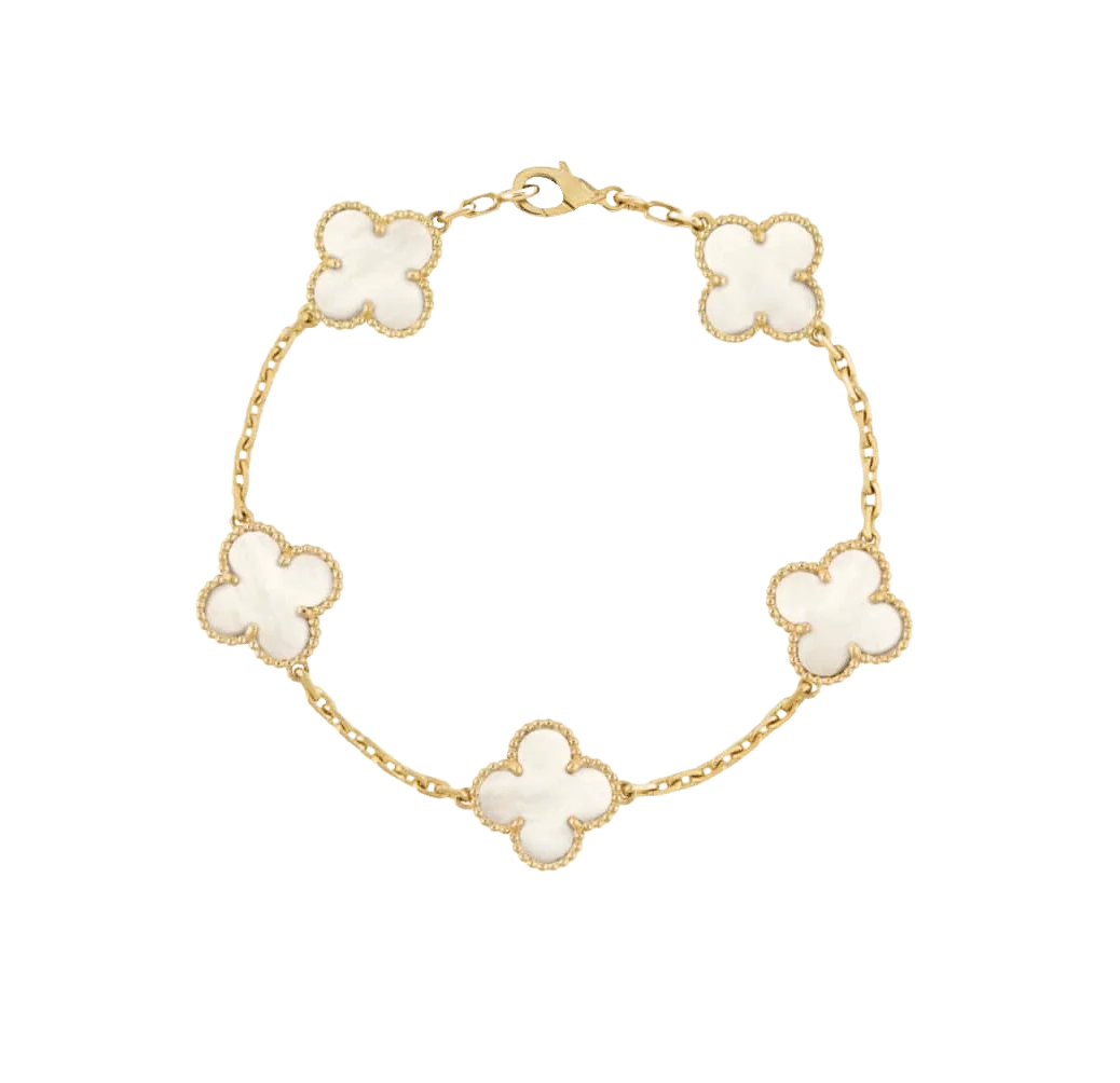 Blommig skönhet | Armbandsset
