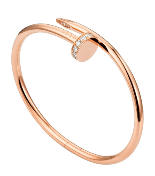 Deluxe elegant armband i roséguld